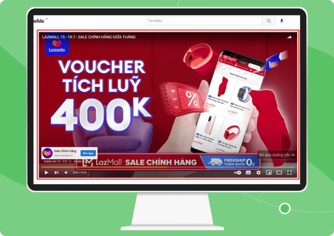 Quảng cáo trong luồng có thể bỏ qua